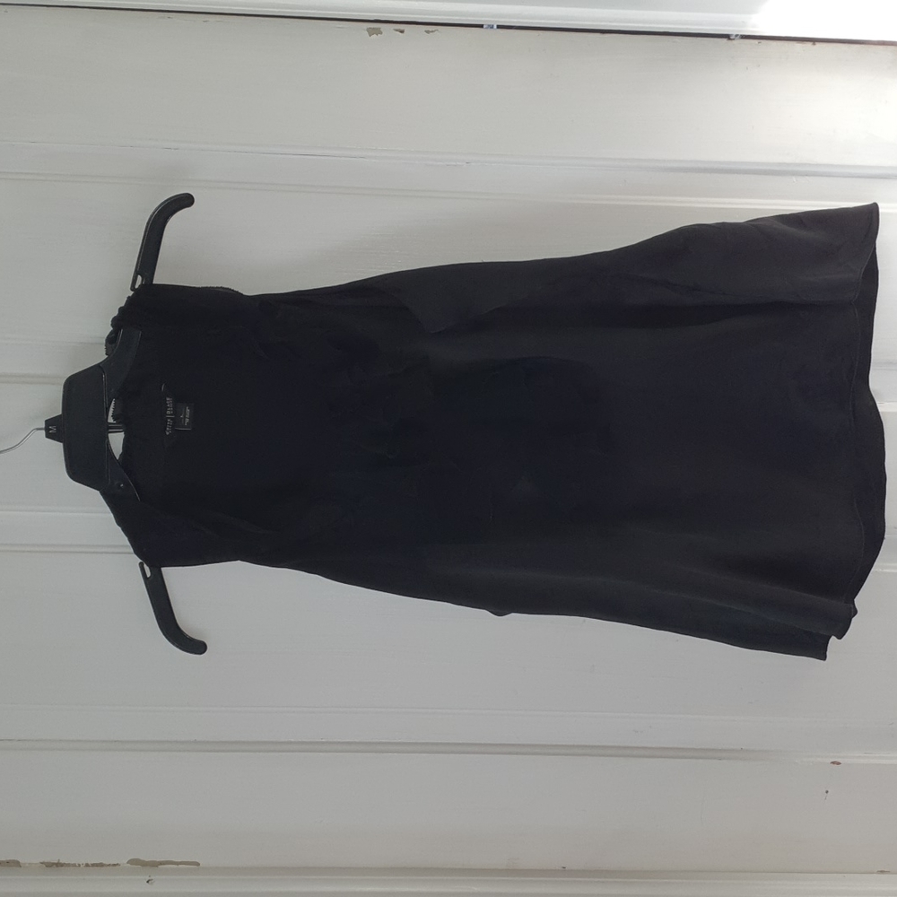 White house black market ruffle blouse